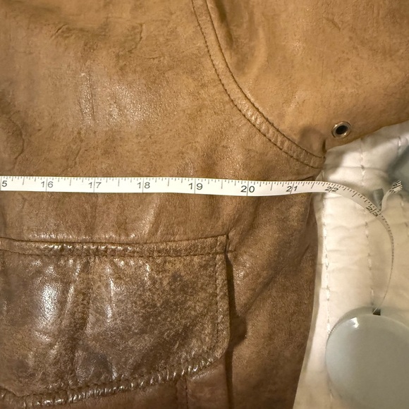 Vintage Wear Me Out Leather Bomber Jacket U.S. Air Force WWII Style Sz Medium - Picture 3 of 8